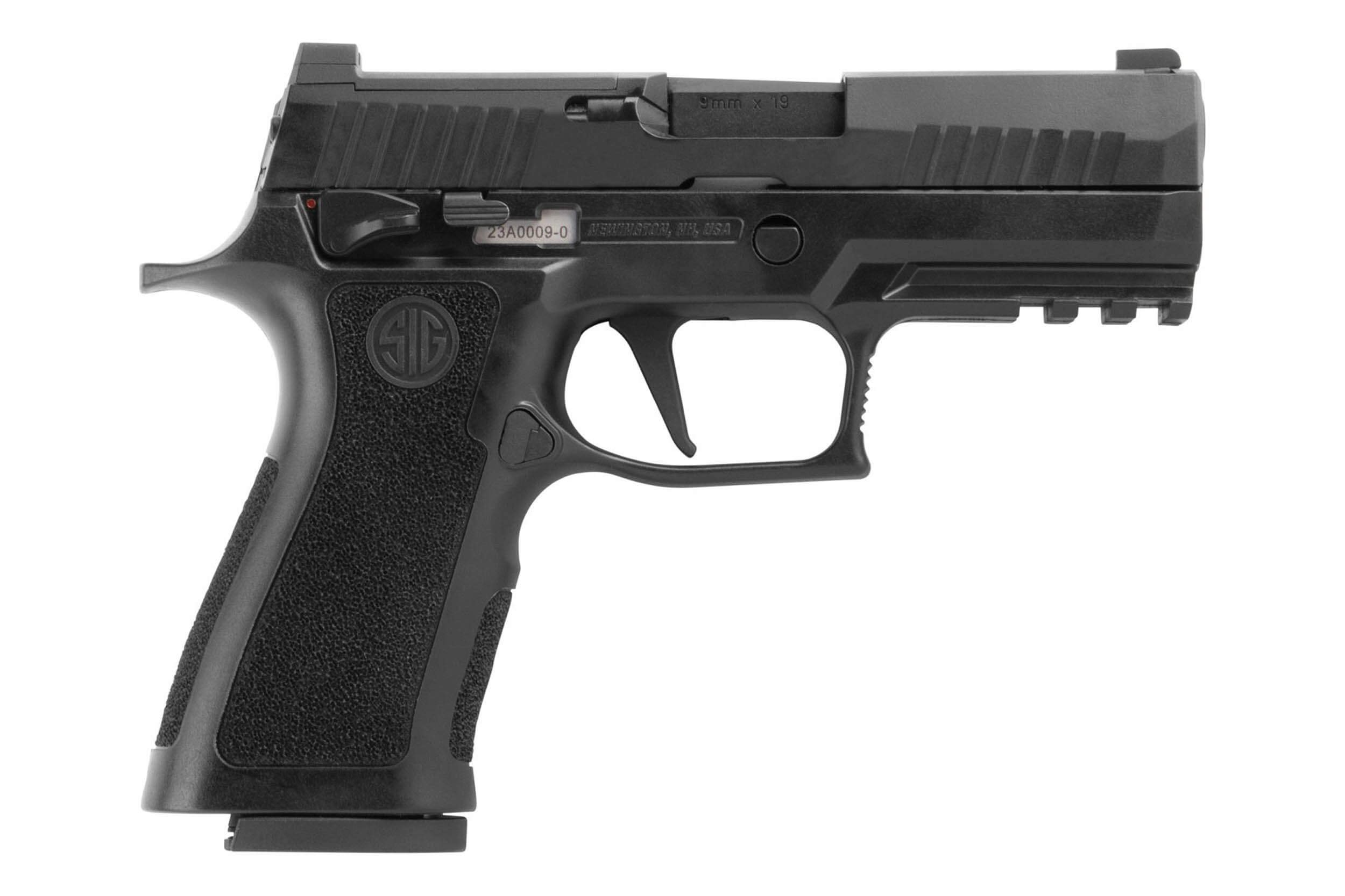 Sig Sauer P320 X-Carry, Sort