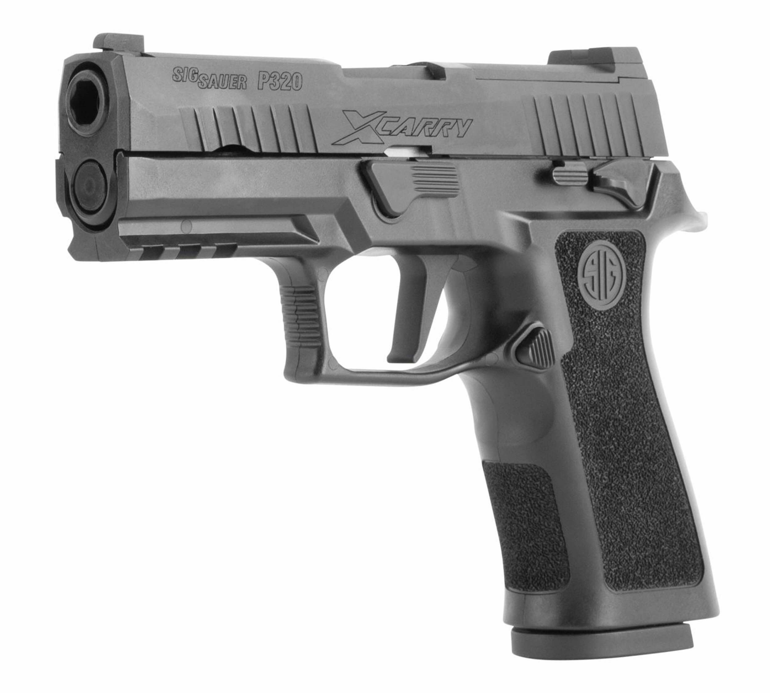 Sig Sauer P320 X-Carry, Sort