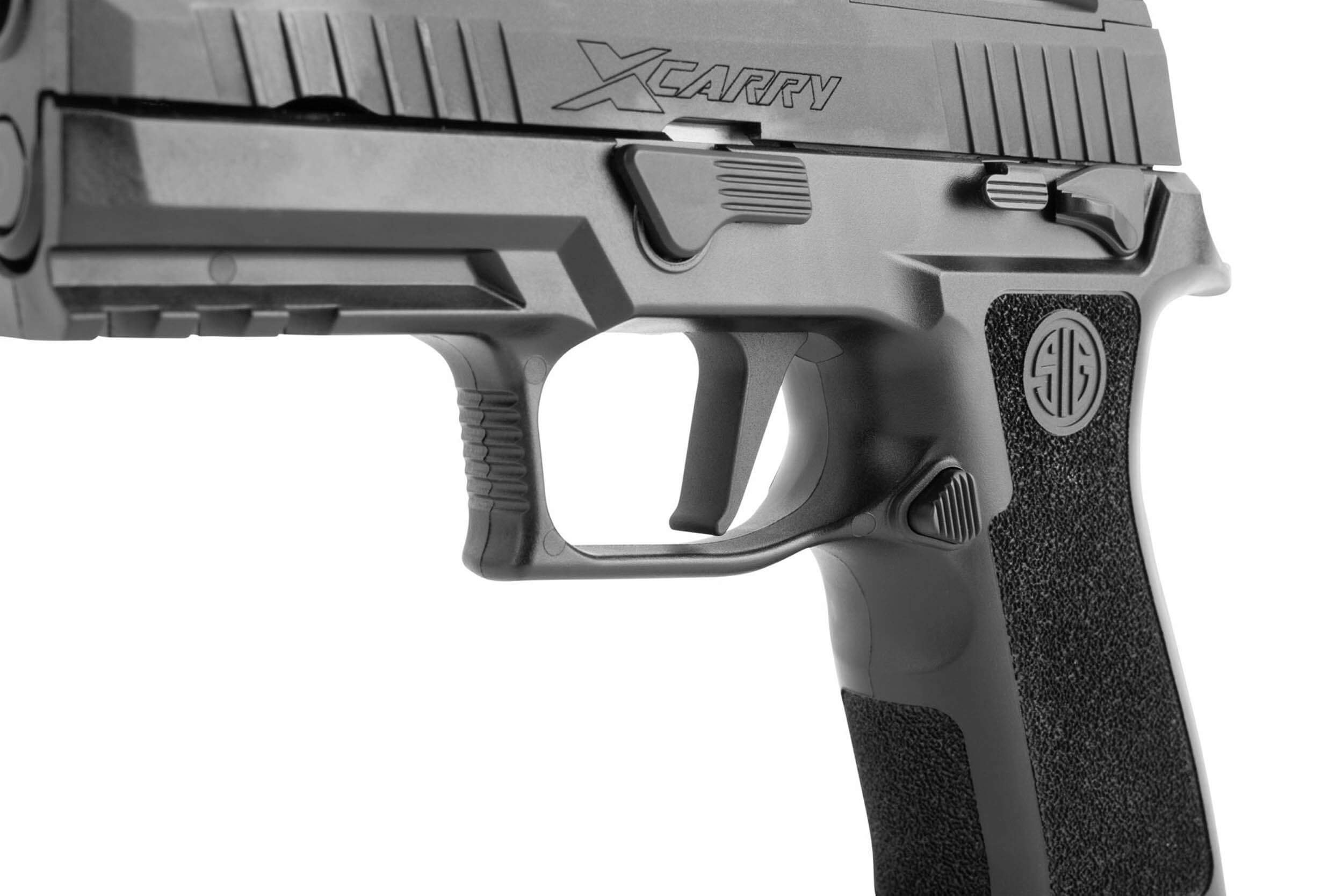 Sig Sauer P320 X-Carry, Sort