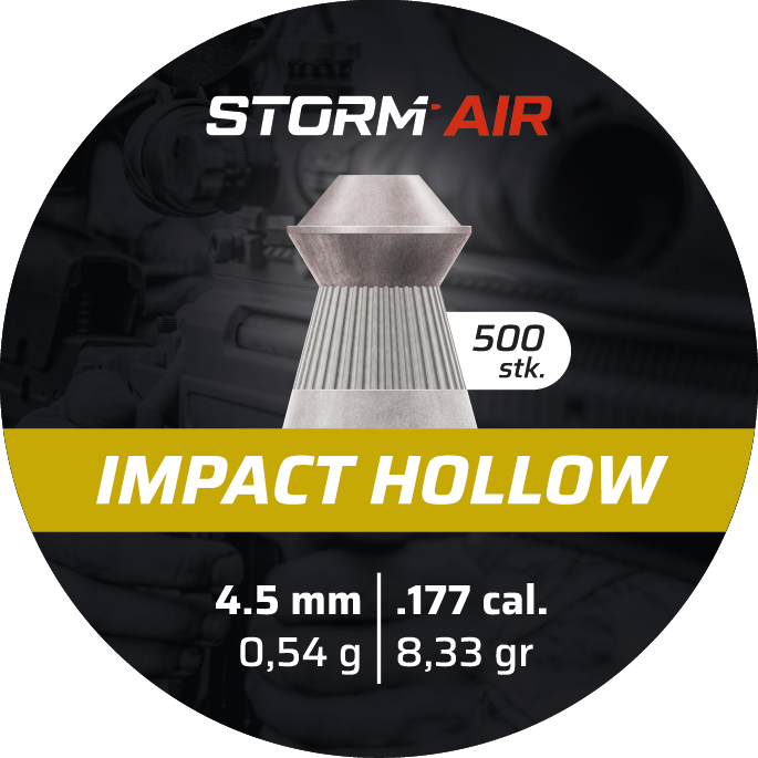 Storm Air Impact Hollow, 4,5 mm, 500 Stk