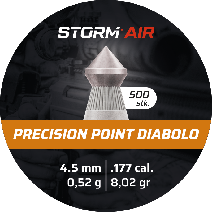 Storm Air Precision Point Diabolo, 4,5 mm, 500 Stk