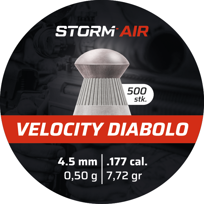 Storm Air Velocity Diabolo, 4,5 mm, 500 Stk