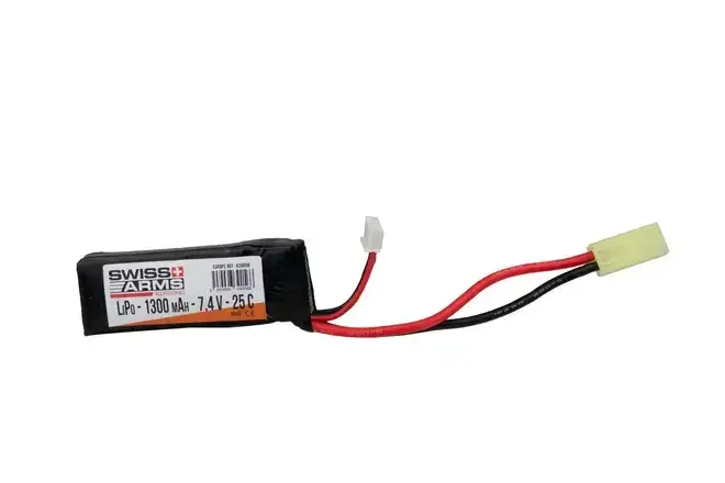 Swiss Arms 7,4V, 1300 mAh, LiPo Batteri