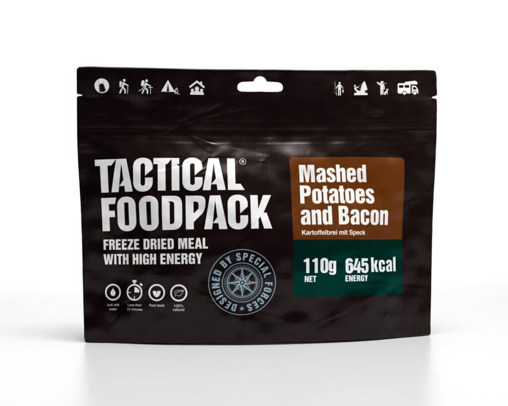 Tactical Foodpack, Kartoffelmos med Bacon