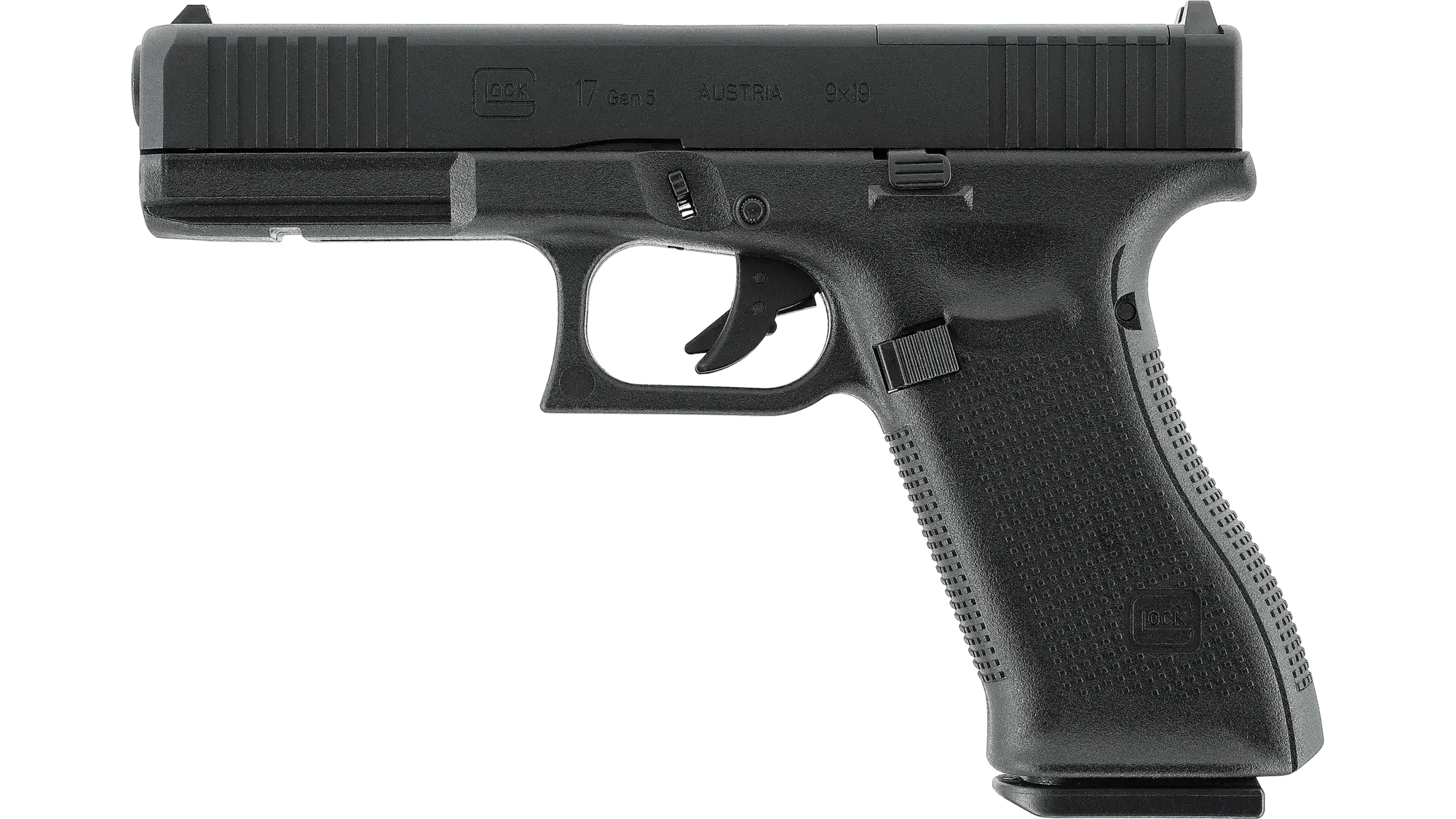 Glock 17 Gen5 MOS, Sort