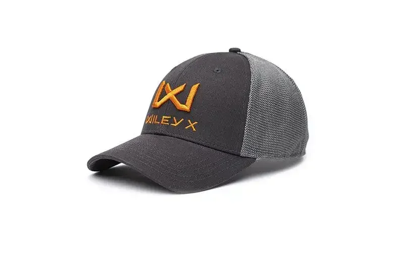 Wiley X Trucker Cap, Mrkegr/Orange