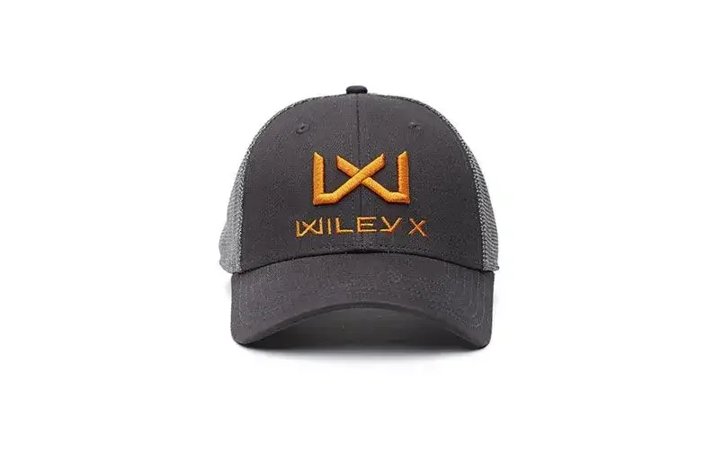 Wiley X Trucker Cap, Mrkegr/Orange