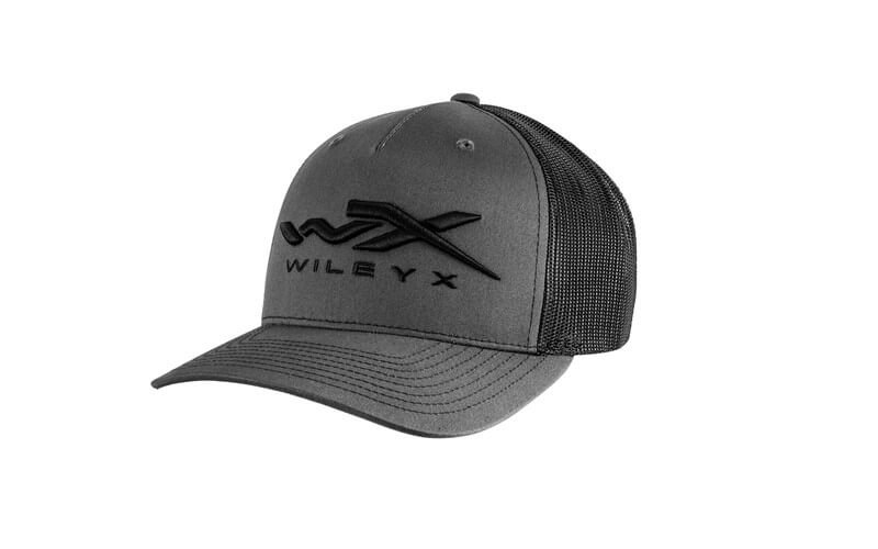 WileyX Snapback Kasket, Sort/Gr