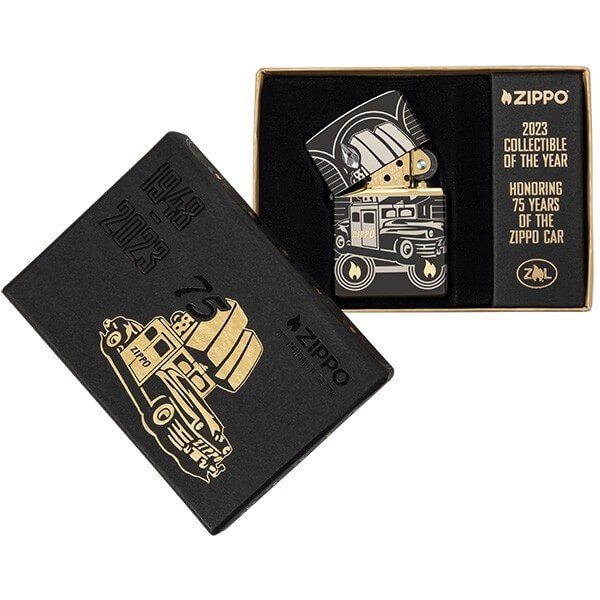 Zippo Car 75-rs Jubilums Lighter