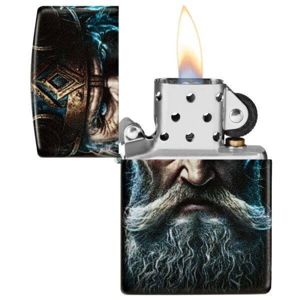 Zippo Viking Face Lighter