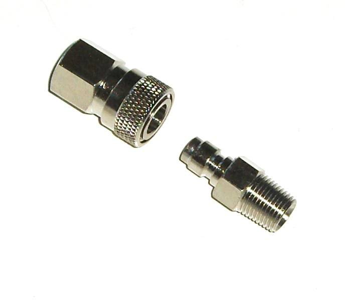 Quick connector st, 1/8